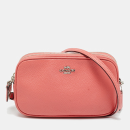 Coach: Оранжевая сумка через плечо 
