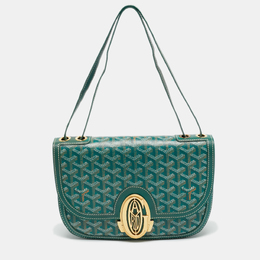 Goyard: Зелёная сумка 