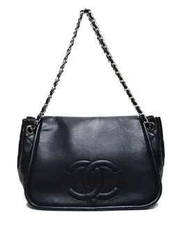 CHANEL Pre-Owned: Чёрная сумка 
