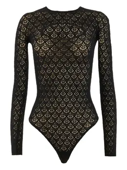 Wolford: Чёрный боди 