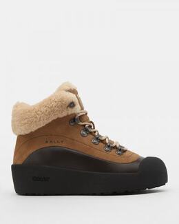 Bally: Коричневые ботинки 