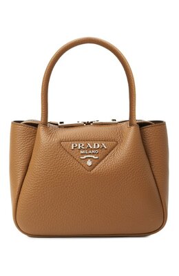 Prada: Коричневая сумка 