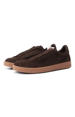 Bally: Коричневые кеды 
