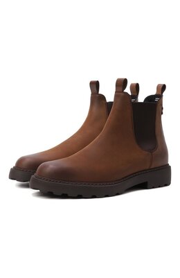 Bally: Коричневые ботинки 