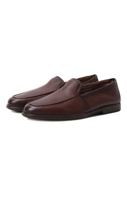 Santoni: Коричневые туфли 