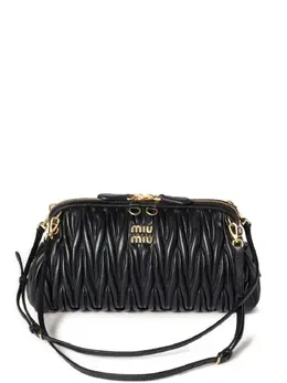 Miu Miu: Чёрный клатч 