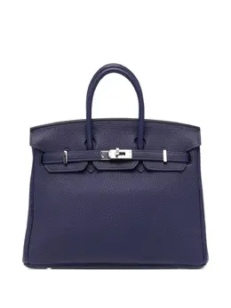 Hermès Pre-Owned: Голубая сумка-шоппер 