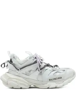 Balenciaga: Белые кроссовки  Track