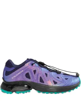 Salomon: Фиолетовые кроссовки 