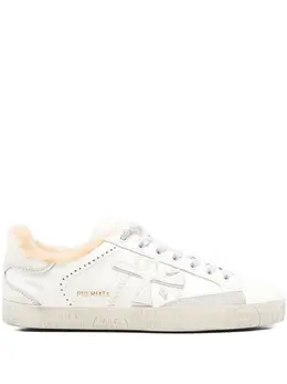 Premiata: Белые кроссовки  Steven