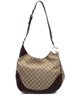 Gucci Pre-Owned: Коричневая сумка через плечо 
