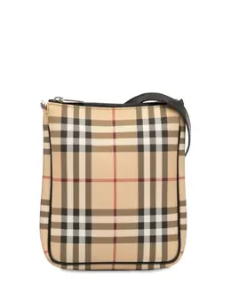 Burberry Pre-Owned: Коричневая сумка через плечо 