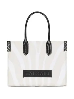 Balmain: Белая сумка-шоппер 