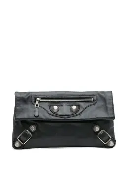 Balenciaga Pre-Owned: Чёрный клатч 