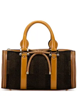 Burberry Pre-Owned: Коричневая сумка на руку 