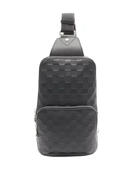Louis Vuitton Pre-Owned: Чёрная сумка через плечо 