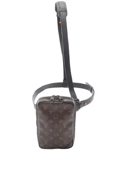 Louis Vuitton Pre-Owned: Коричневая сумка через плечо 