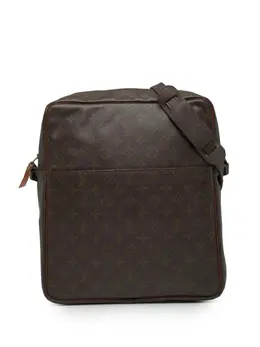 Louis Vuitton Pre-Owned: Коричневая сумка через плечо 