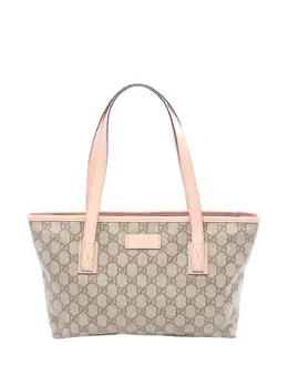 Gucci Pre-Owned: Коричневая сумка-шоппер 