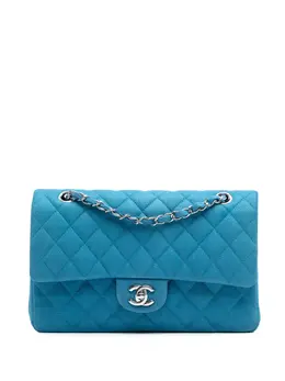 CHANEL Pre-Owned: Голубая сумка 