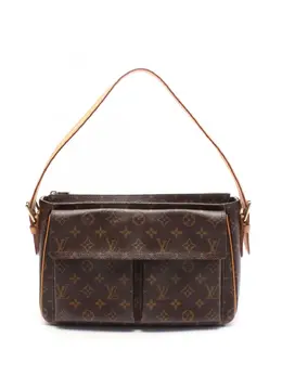 Louis Vuitton Pre-Owned: Коричневая сумка 