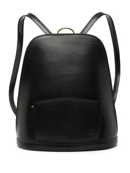 Louis Vuitton Pre-Owned: Чёрный рюкзак 