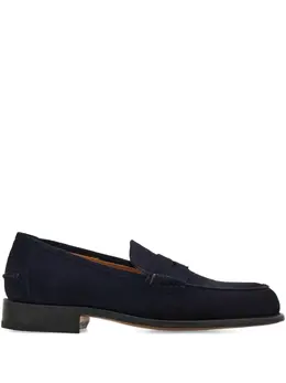 Ferragamo: Синие туфли 