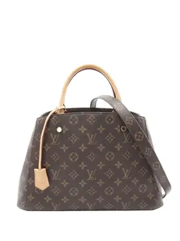 Louis Vuitton Pre-Owned: Коричневая сумка 