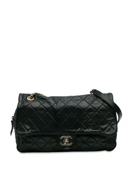 CHANEL Pre-Owned: Чёрная сумка 