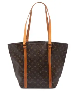 Louis Vuitton Pre-Owned: Коричневая сумка-шоппер 
