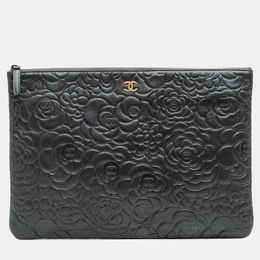Chanel: Чёрный клатч 
