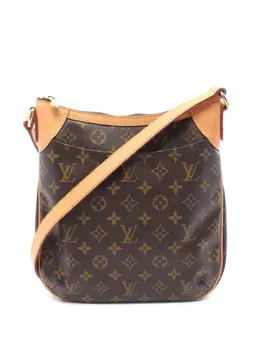 Louis Vuitton Pre-Owned: Коричневая сумка через плечо 