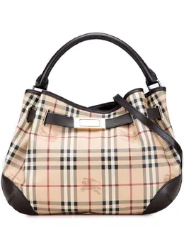Burberry Pre-Owned: Коричневая сумка 