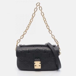 Louis Vuitton: Чёрная сумка  Pochette
