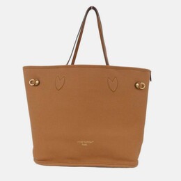 Louis Vuitton: Коричневая сумка  Neverfull
