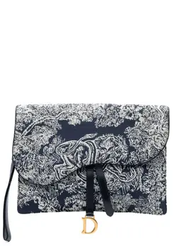 Christian Dior Pre-Owned: Голубой клатч 