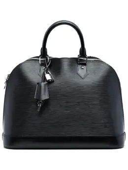 Louis Vuitton Pre-Owned: Чёрная сумка 