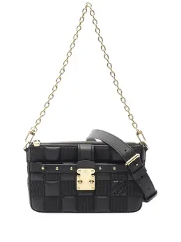 Louis Vuitton Pre-Owned: Чёрная сумка через плечо 