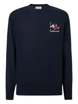 MC2 Saint Barth: Синий свитер 