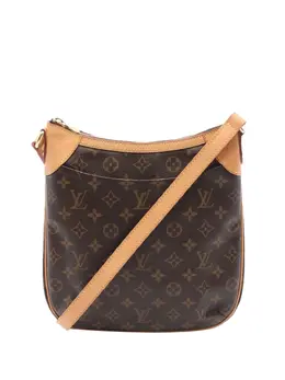 Louis Vuitton Pre-Owned: Коричневая сумка через плечо 