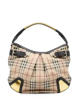 Burberry Pre-Owned: Коричневая сумка 