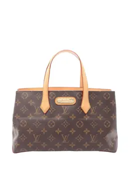 Louis Vuitton Pre-Owned: Коричневая сумка-шоппер 