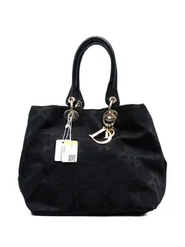 Christian Dior Pre-Owned: Чёрная сумка-шоппер 