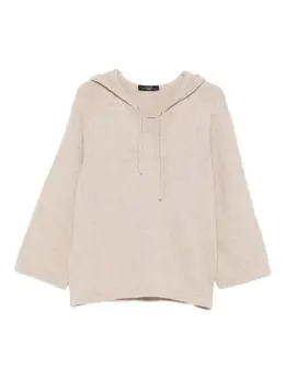 Weekend Max Mara: Свитер с капюшоном 