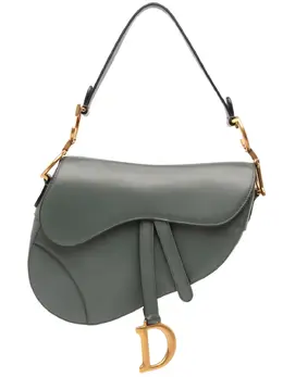 Christian Dior Pre-Owned: Зелёная сумка 