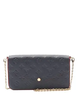 Louis Vuitton Pre-Owned: Голубая сумка через плечо 