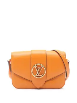 Louis Vuitton Pre-Owned: Оранжевая сумка через плечо 