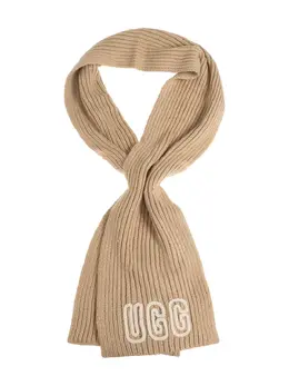 UGG: Бежевый шарф 