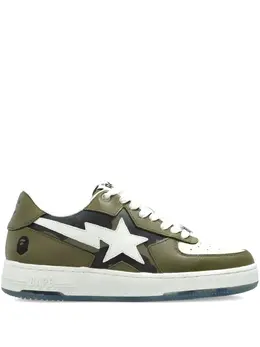 A BATHING APE®: Зелёные кроссовки 