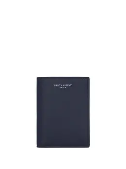 Saint Laurent: Синий кошелёк 